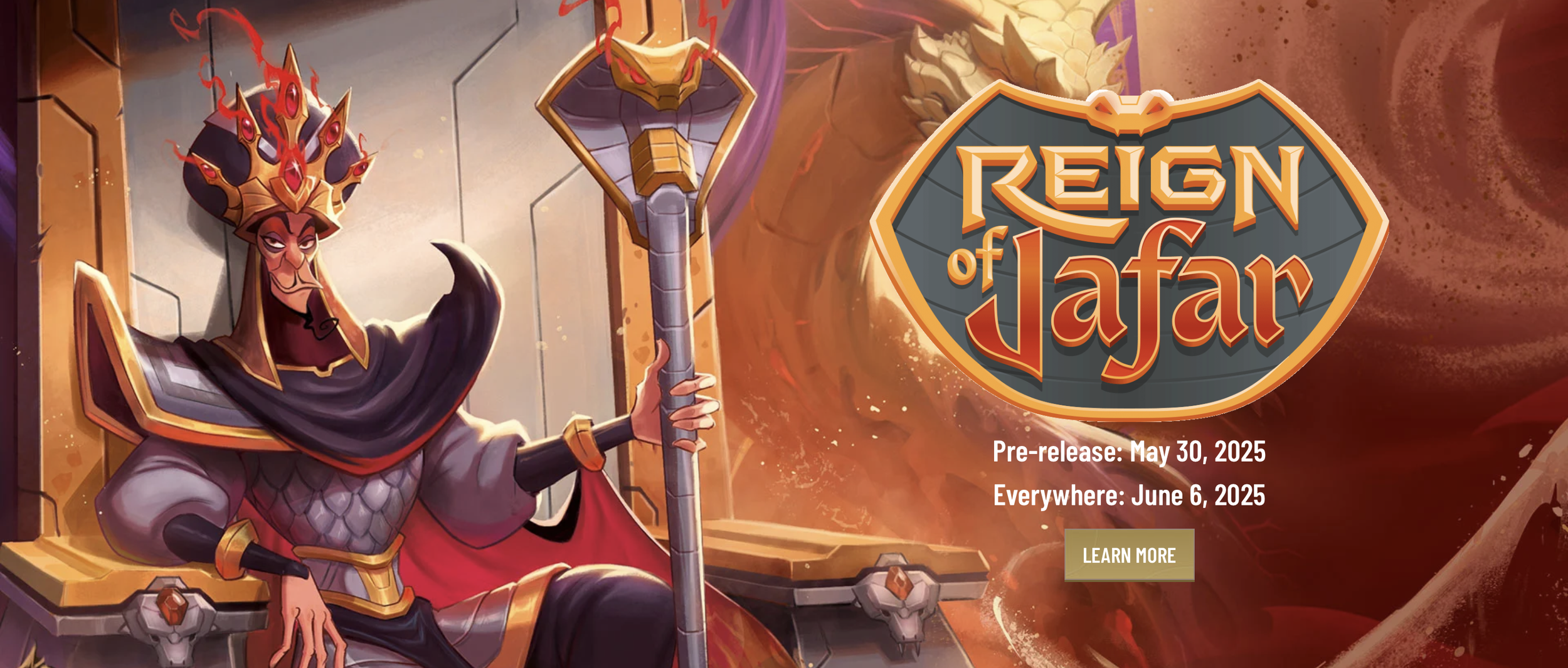 Disney Lorcana - Reign of Jafar Trading Card Game Collection on